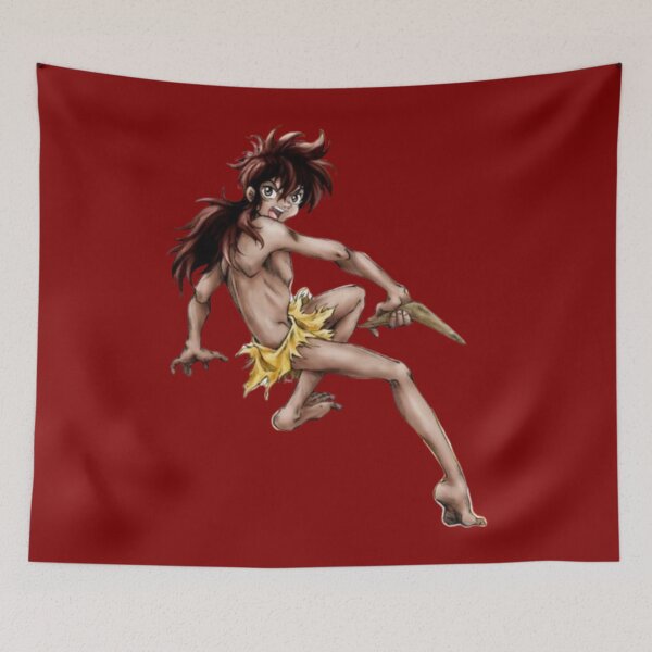 Item preview, The Jungle Book Shonen Mowgli (Alternative, Maroon) designed and sold by MurpheusTech.