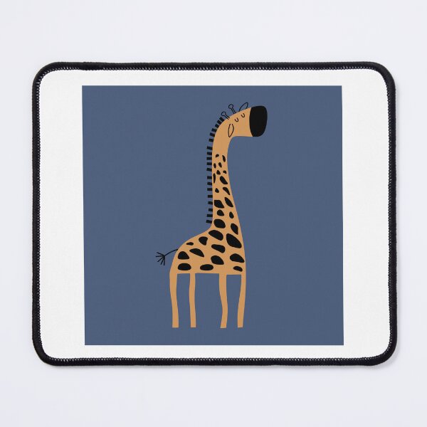 Item preview, Giraffe Print, Nursery Wall Art, Safari Nursery Prints, Blue Nursery Decor, Art by Synplus designed and sold by synplus.