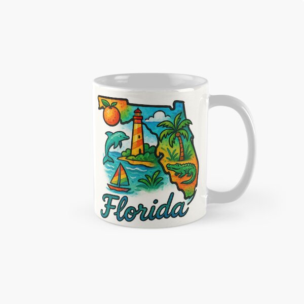 Item preview, Florida State Map Watercolor Outline designed and sold by digitalsunART.