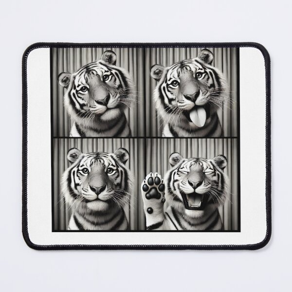 Item preview, Cute Tiger Selfie Photo Funny Photobooth Tiger Lover designed and sold by Kimberley King Art King Art.