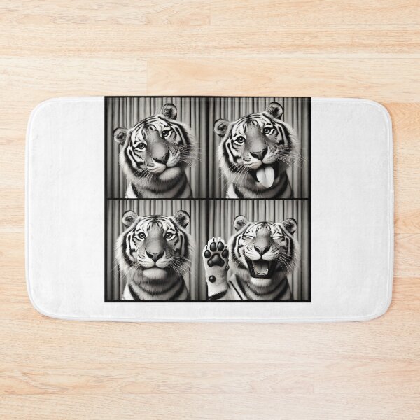 Item preview, Cute Tiger Selfie Photo Funny Photobooth Tiger Lover designed and sold by Kimberley King Art  King Art.