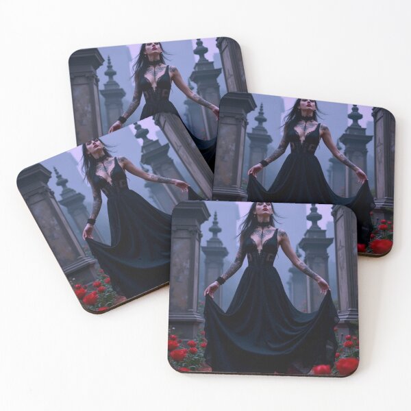 Item preview, Dark Goth Girl designed and sold by TheDarkWardrobe.