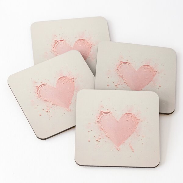 Item preview, Powdered Heart: Makeup Texture Art designed and sold by 123Rainbow.