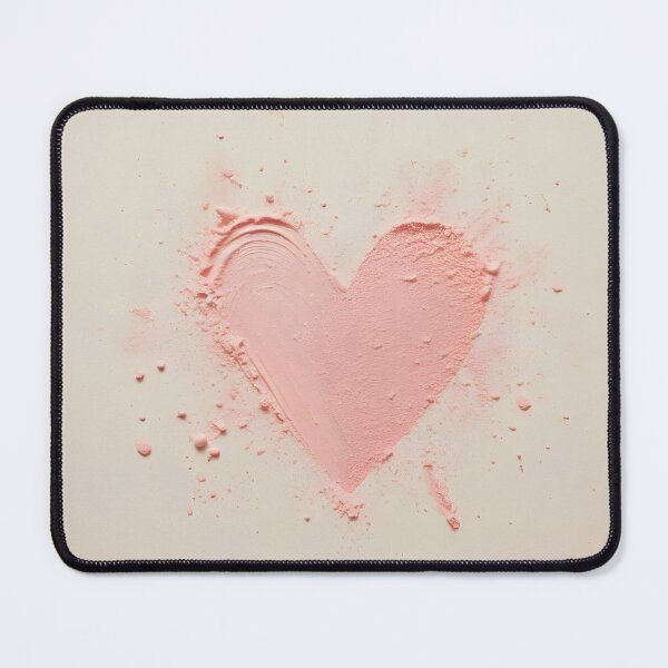 Item preview, Powdered Heart: Makeup Texture Art designed and sold by 123Rainbow.