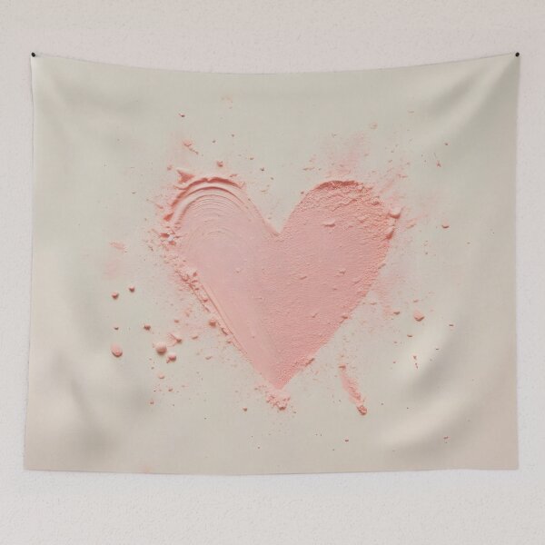 Item preview, Powdered Heart: Makeup Texture Art designed and sold by 123Rainbow.