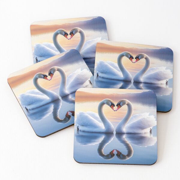 Item preview, Atardecer de corazón de cisne designed and sold by silp159.