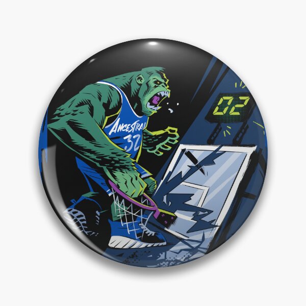 Item preview, Shaq smashes basketball backboards like a superpowered beast designed and sold by Ancestral-Shop.