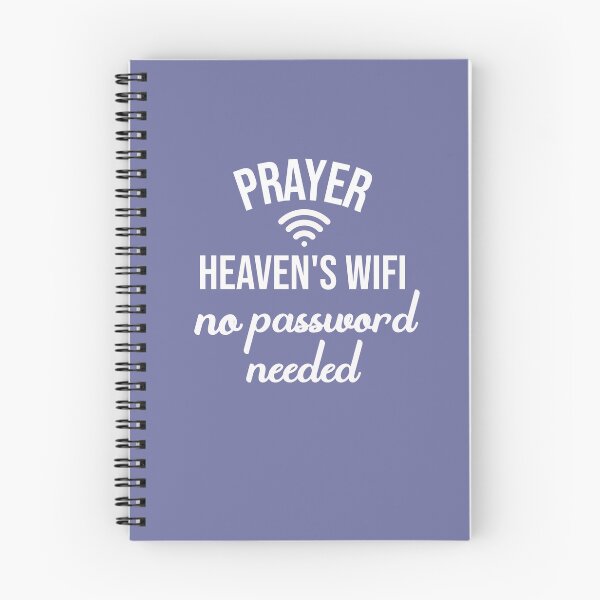 Item preview, Prayer Heaven's Wifi No Password Needed designed and sold by RJMdesigns007.