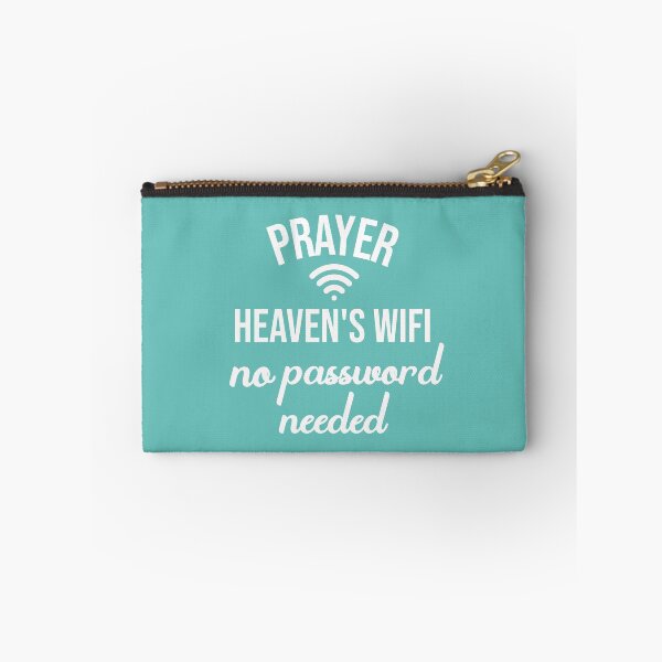 Item preview, Prayer Heaven's Wifi No Password Needed designed and sold by RJMdesigns007.