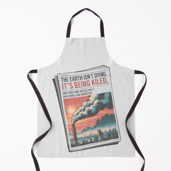 Item preview, Powerful Anti-Pollution Protest – "The Earth Isn’t Dying, It’s Being Killed" designed and sold by paulo silveira.
