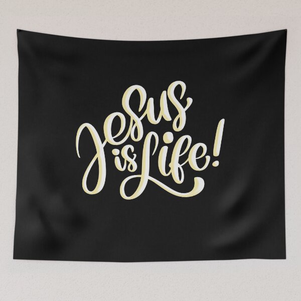 Item preview, Jesus Is Life Christian Design Religious Gift designed and sold by Roland1980.