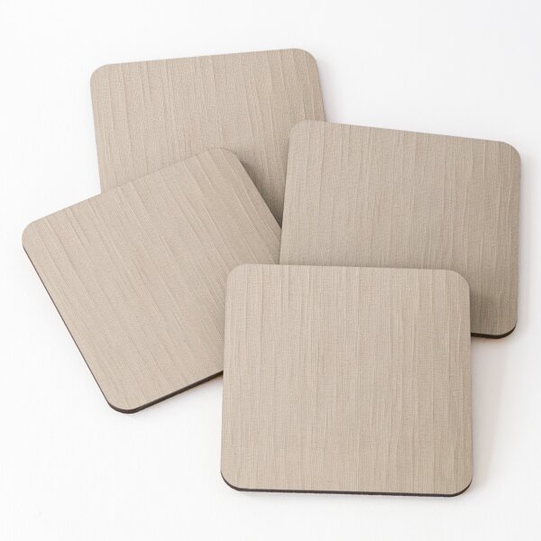 Item preview, Minimal Beige Linen Texture – Soft Natural Fabric designed and sold by SurfaceCraft Studio.