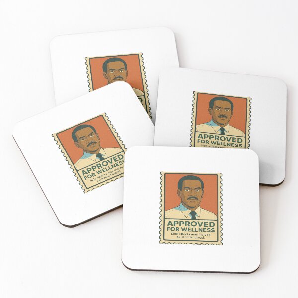 Item preview, Milchick "Approved for Wellness" | Retro Severance Stamp Design designed and sold by Sabbara.
