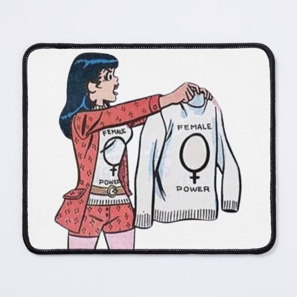 Item preview, Veronica Lodge holding "Female Power" designed and sold by stuffitinacup.