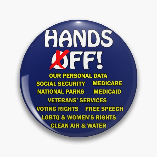 Item preview, Hands Off designed and sold by Karen Simon.