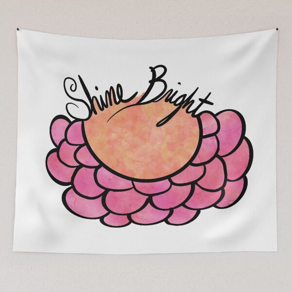Item preview, Shine Bright lettered flower designed and sold by Kristinesque.