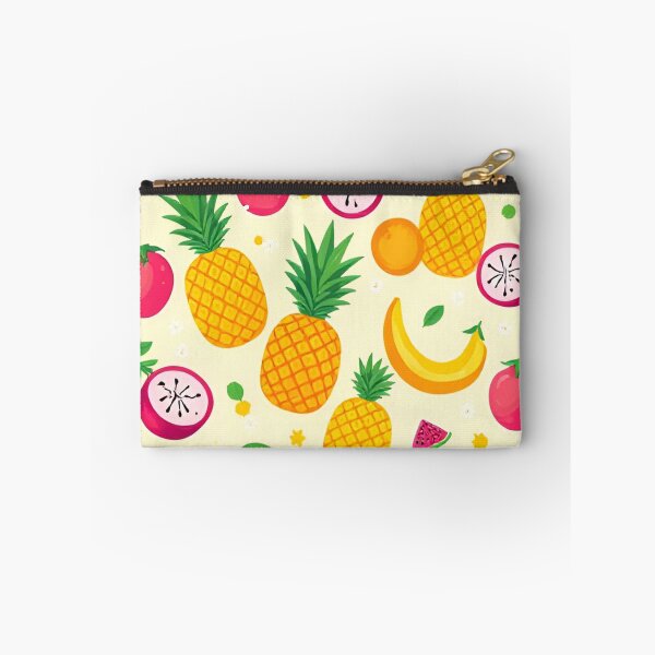 Item preview, Patrón de fiesta de frutas tropicales: ¡piña, plátano y más! designed and sold by InsightA.