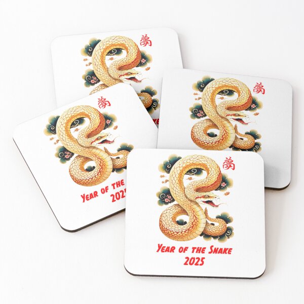 Item preview, Chinese Year of the Snake design designed and sold by jeasolar.