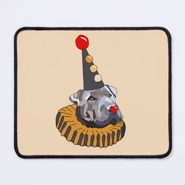 Item preview, SHAR-PEI / STAFFY CLOWN designed and sold by LiveSickDieIll.