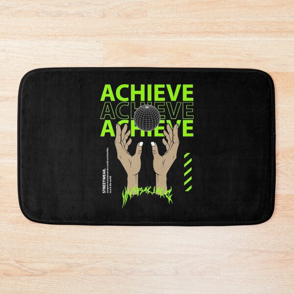 Item preview, Achieve Your Goals: Urban Design with an Inspiring Message designed and sold by Polarisofficial.