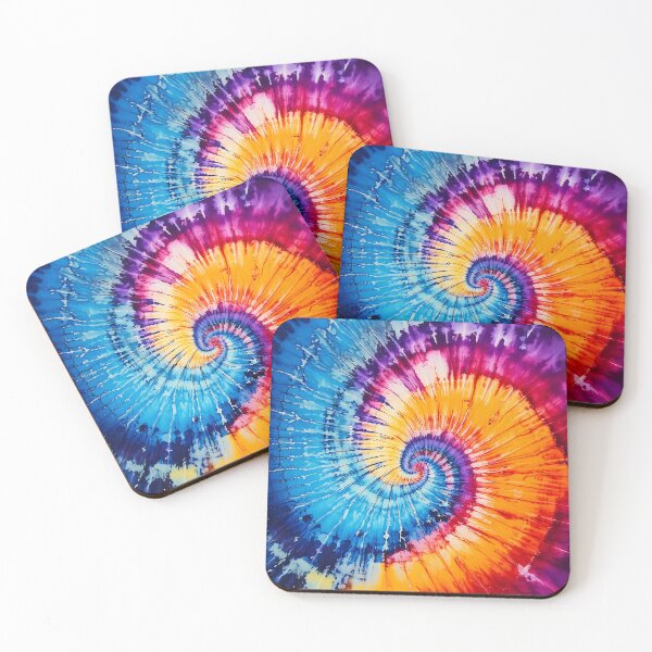 Item preview, Tie Dye pattern spiral - Retro Hippy Trippy  - Love designed and sold by CattlettArt.
