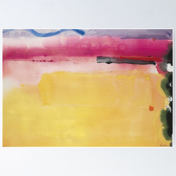 Item preview, Helen Frankenthaler - Black-Eyed Susan - 1988 designed and sold by StrokeMe.