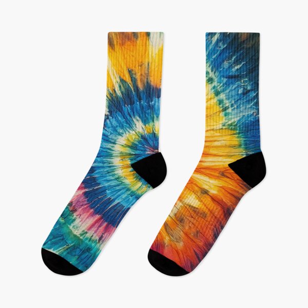 Item preview, Tie Dye pattern spiral - Retro Hippy Trippy  - Love designed and sold by CattlettArt.
