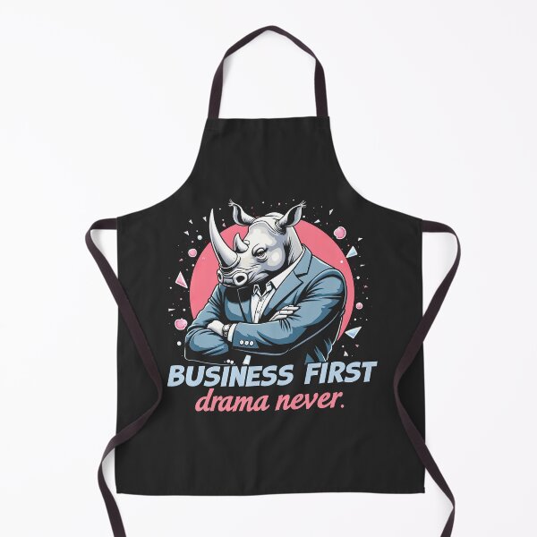 Item preview, Business First Drama Never Rhino Design designed and sold by FoxyJags.