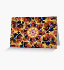 signum lotus flower 2 Greeting Card