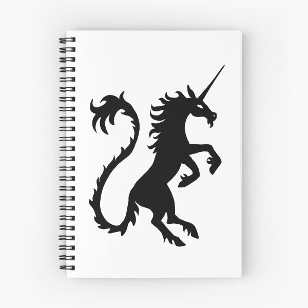 Aperçu de l'œuvre Silhouette de licorne créée et vendue par EChapmanArt.