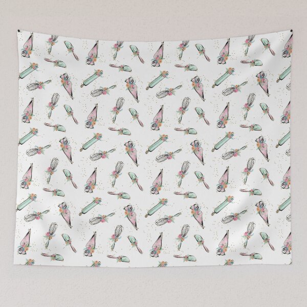 Item preview, Cute Baking Utilities Pattern designed and sold by KaramfilaS.