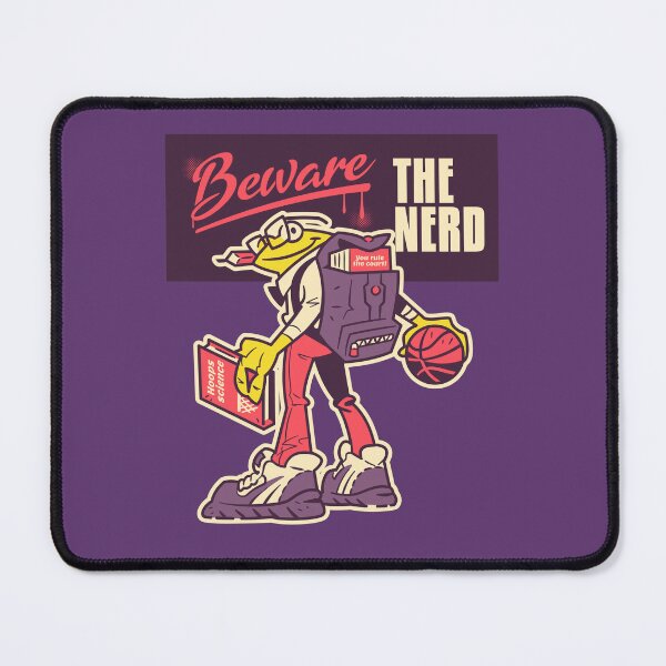 Item preview, Fear the nerd in this funny basketball school design designed and sold by Ancestral-Shop.