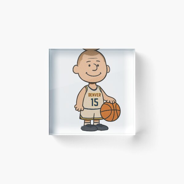 Item preview, denver basketball cartoon, jokic cartoon designed and sold by Bits & Bops Boutique.