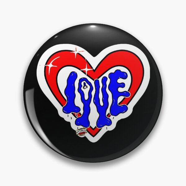 Item preview, Love Melting Text Heart designed and sold by SteezeeStore.