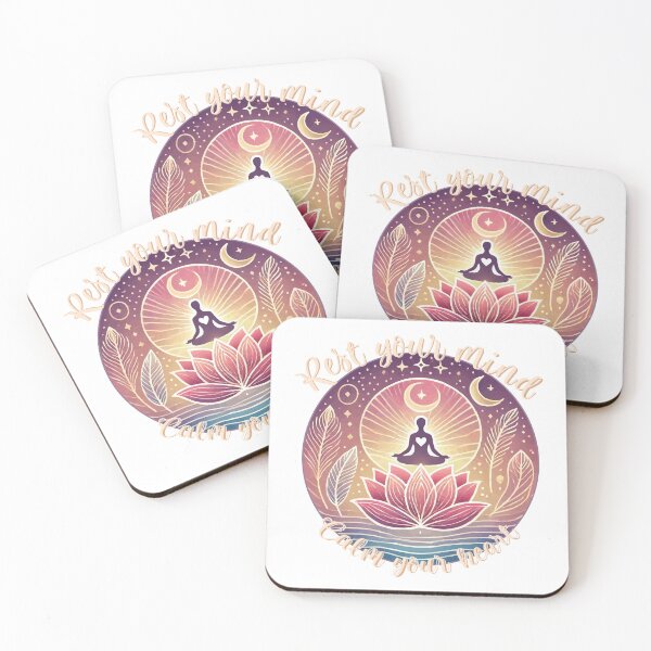 Item preview, Rest Your Mind, Calm Your Heart designed and sold by EMWorks-Ink.