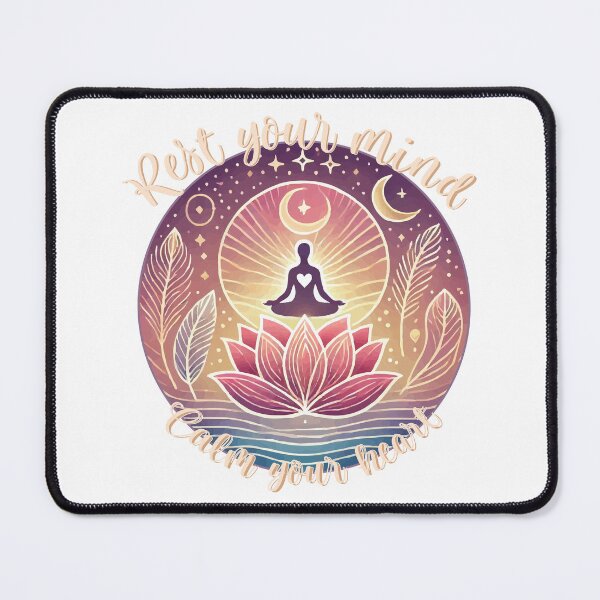 Item preview, Rest Your Mind, Calm Your Heart designed and sold by EMWorks-Ink.