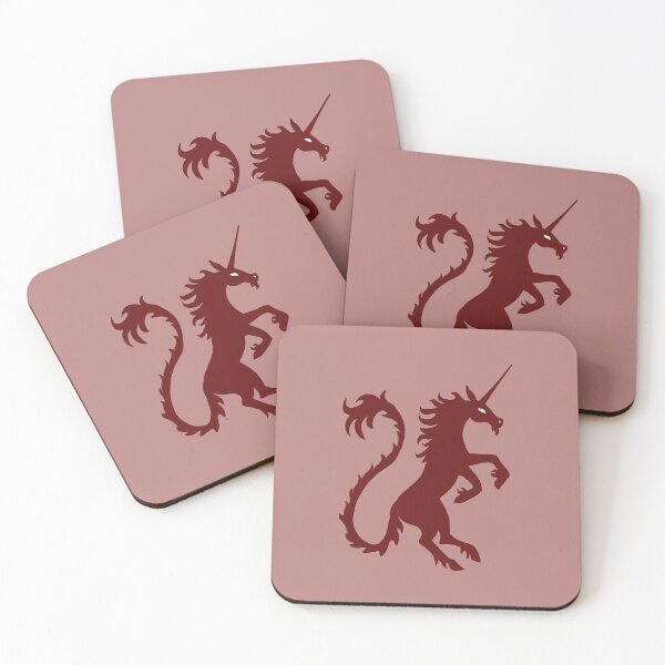 Item preview, Unicorn Silhouette- Red designed and sold by EChapmanArt.