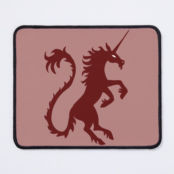 Item preview, Unicorn Silhouette- Red designed and sold by EChapmanArt.