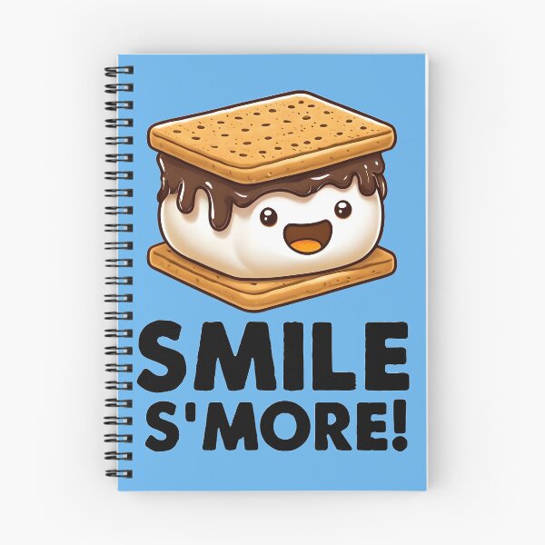 Item preview, Smile S'More! Marshmallow Graham Cracker Treat  designed and sold by scooterbaby.