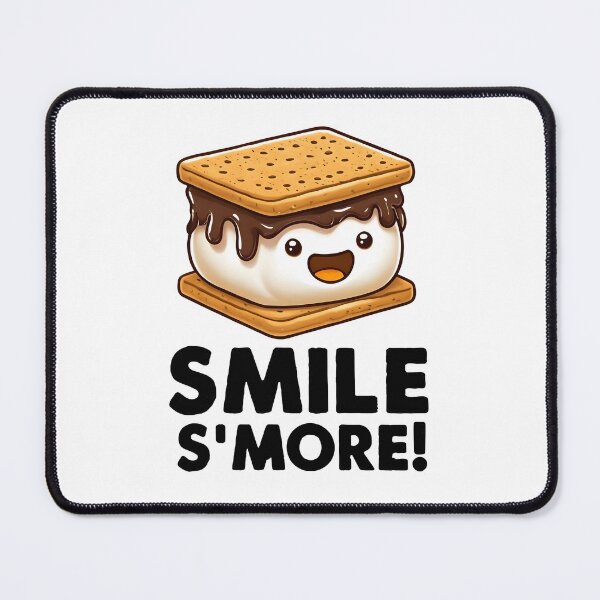 Item preview, Smile S'More! Marshmallow Graham Cracker Treat designed and sold by scooterbaby.