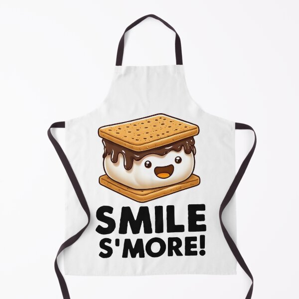 Item preview, Smile S'More! Marshmallow Graham Cracker Treat  designed and sold by scooterbaby.