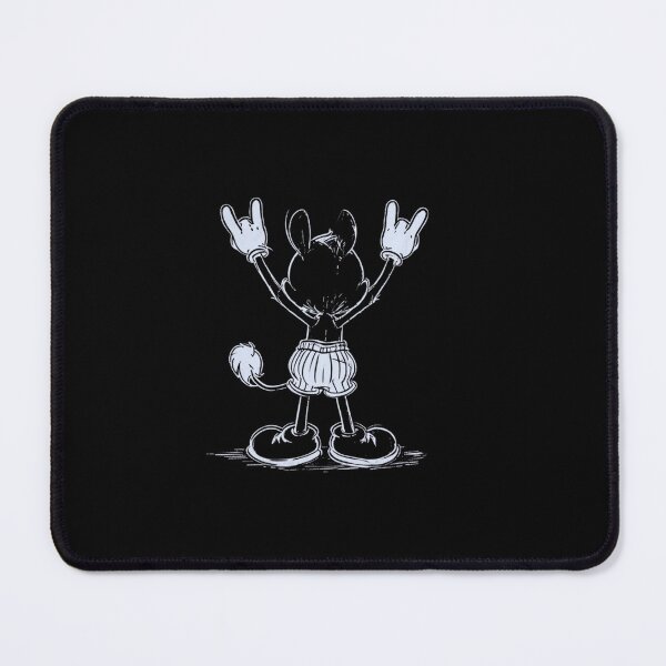 Item preview, Vintage Cartoon Character Sketch on Black Fabric – Retro Hand-Drawn Animation Art designed and sold by Colorful-Garden.