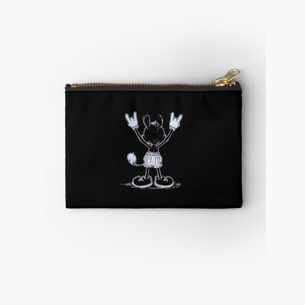 Item preview, Vintage Cartoon Character Sketch on Black Fabric – Retro Hand-Drawn Animation Art designed and sold by Colorful-Garden.