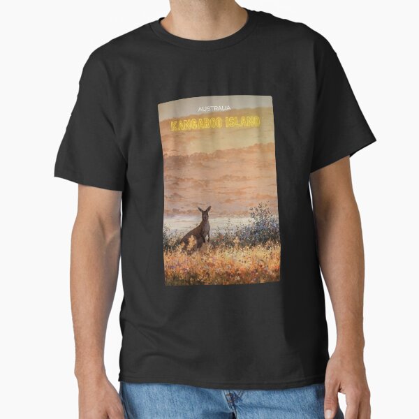 Item preview, Kangaroo Island South Australia Souvenir Art Vintage Travel Design designed and sold by twentytwo ART souvenir designs.