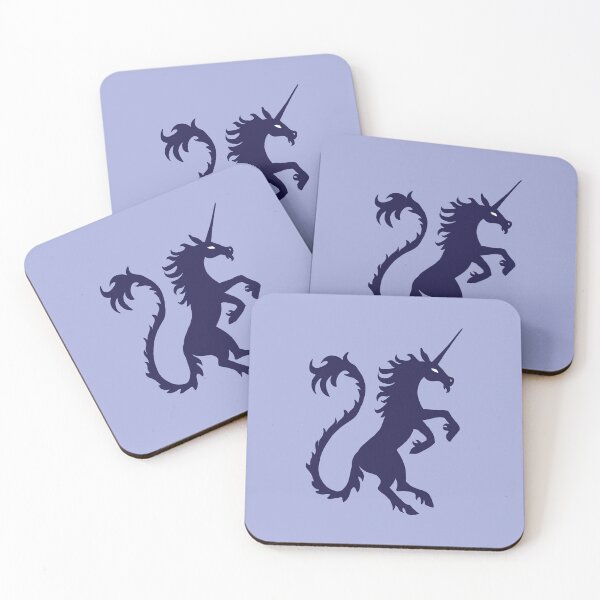 Item preview, Unicorn Silhouette- Blue designed and sold by EChapmanArt.