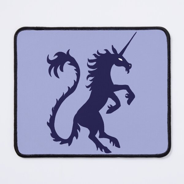 Item preview, Unicorn Silhouette- Blue designed and sold by EChapmanArt.