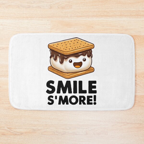 Item preview, Smile S'More! Marshmallow Graham Cracker Treat  designed and sold by scooterbaby.