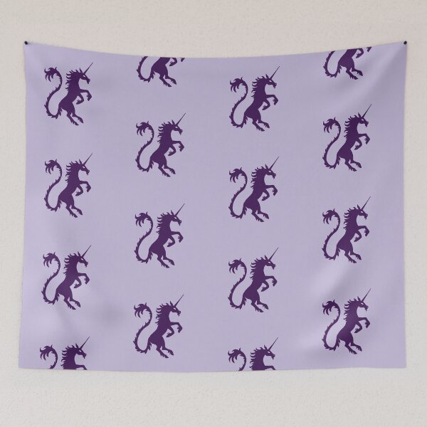 Item preview, Unicorn Silhouette- Purple designed and sold by EChapmanArt.