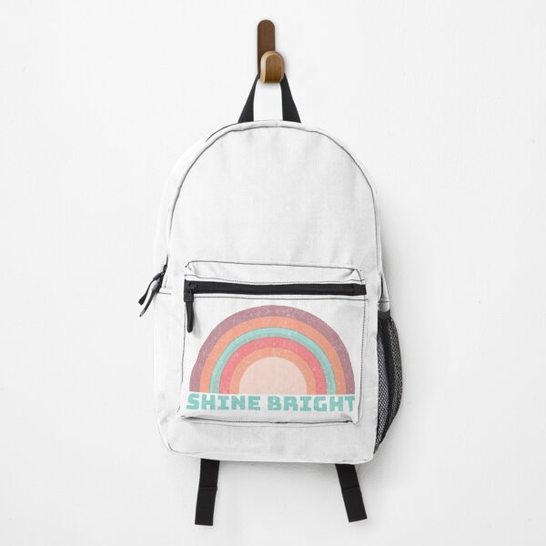 Item preview, Shine Bright – Retro Distressed Rainbow designed and sold by Enzo Collective .