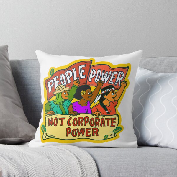 Item preview, People Power, Not Corporate Power designed and sold by AngeriAries.